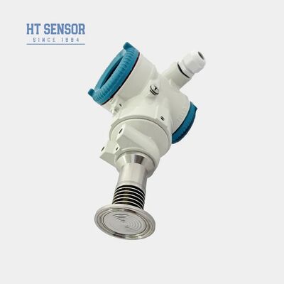 HTsensor Easy to Clean Digital  Transducer 4-20ma+Hart Flush Pressure Sensor Transmitter