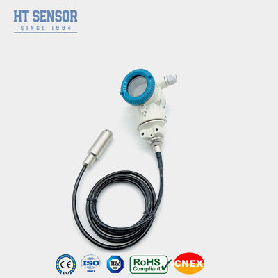 316L Stainless Steel IP68 Waterproof Liquid Level Transmitter with 0.25% Accuracy for Water Level Measurement