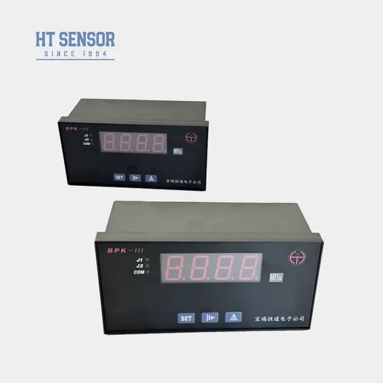 Black Plastic Material Pressure Temperature Displays The Instruments with Controlle  Gauge