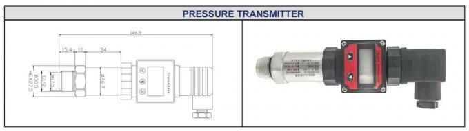 4-20mA diaphragm HTsesnor pressure transducer